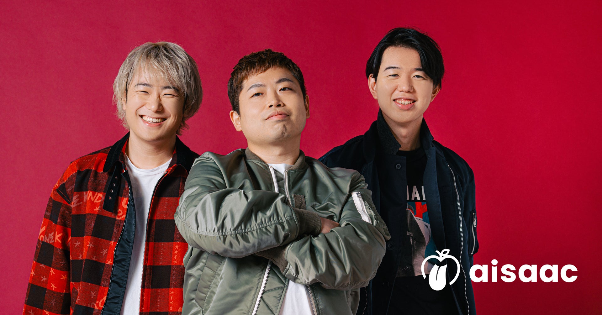 （左から：共同創業者 播口友紀・COO 細田紘慧・代表取締役CEO 田中和希）