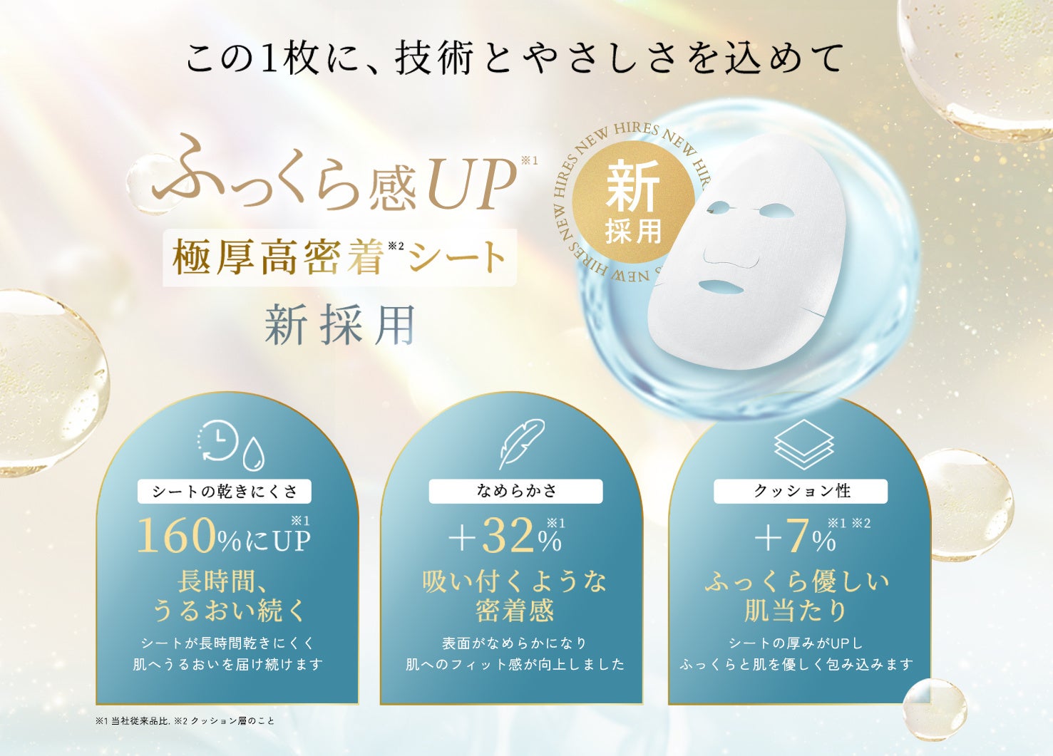 フェイスマスク日本No.1ブランドのルルルンから、べスコス累計100冠