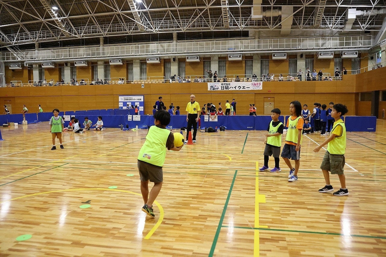 日硝ハイウエーが「第４回小学生ドッジボール選手権大会」に協賛
