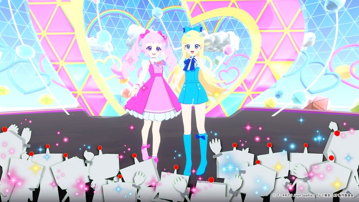 新作アニメ『ひみつのアイプリ』がバーチャル空間に登場!アイドルと一緒に楽しもう! 新作アニメ『ひみつのアイプリ』がバーチャル空間に登場!アイドルと一緒に楽しもう!