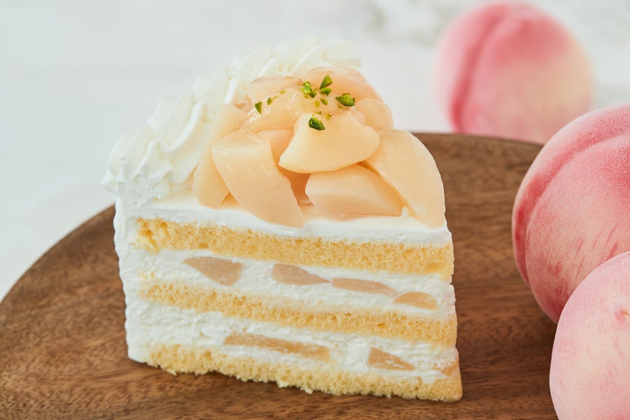 ピーチスイーツ_プレミアムピーチショートケーキ