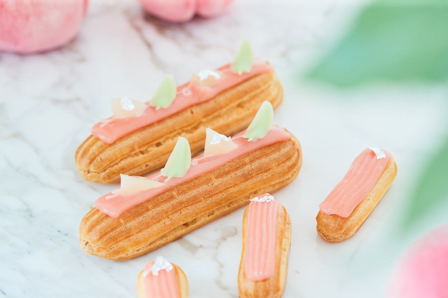 ピーチスイーツ_ピーチエクレア