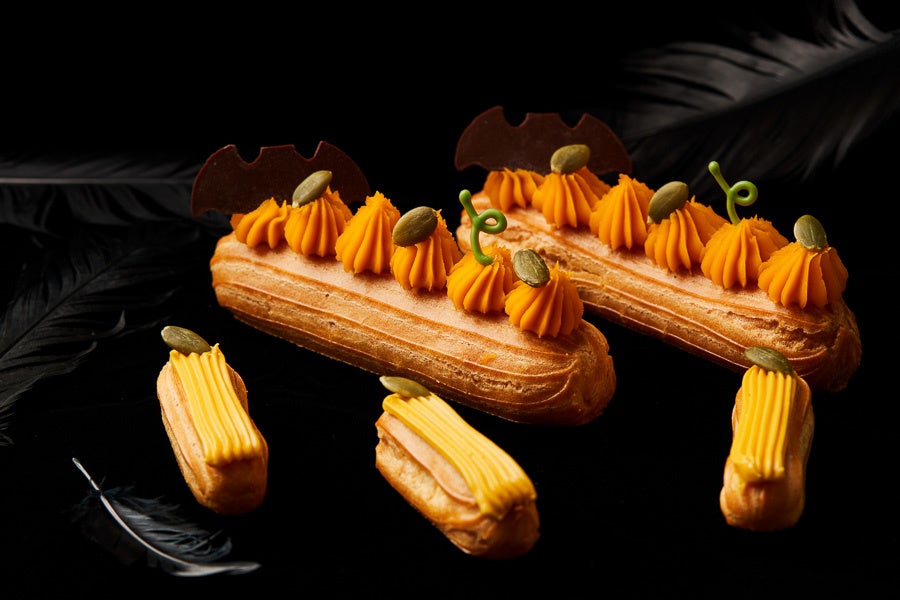 ハロウィンスイーツ（パンプキン エクレア ）