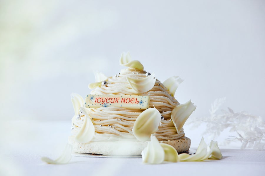 ホワイトチョコレートモンブラン