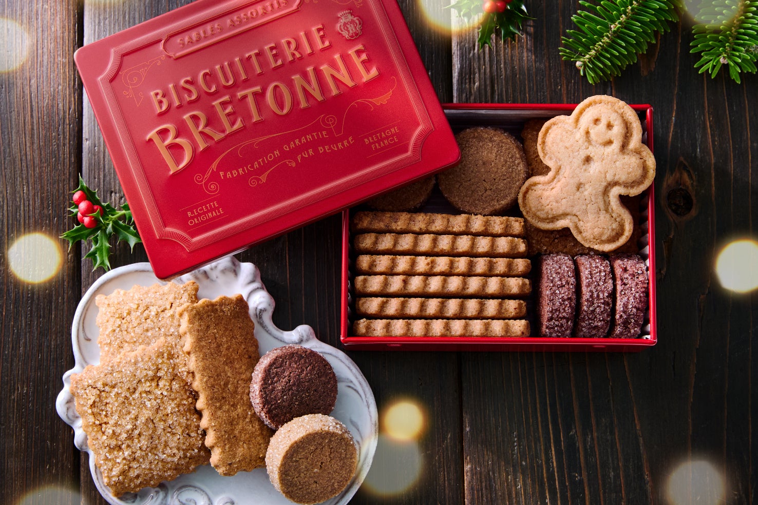 赤目天使　デスクッキー　ブルークリア 焼き菓子専門店〈ビスキュイテリエ ブルトンヌ〉の【新作クッキー缶