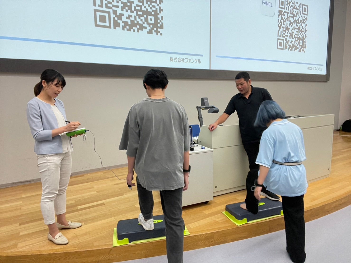 実証実験の様子