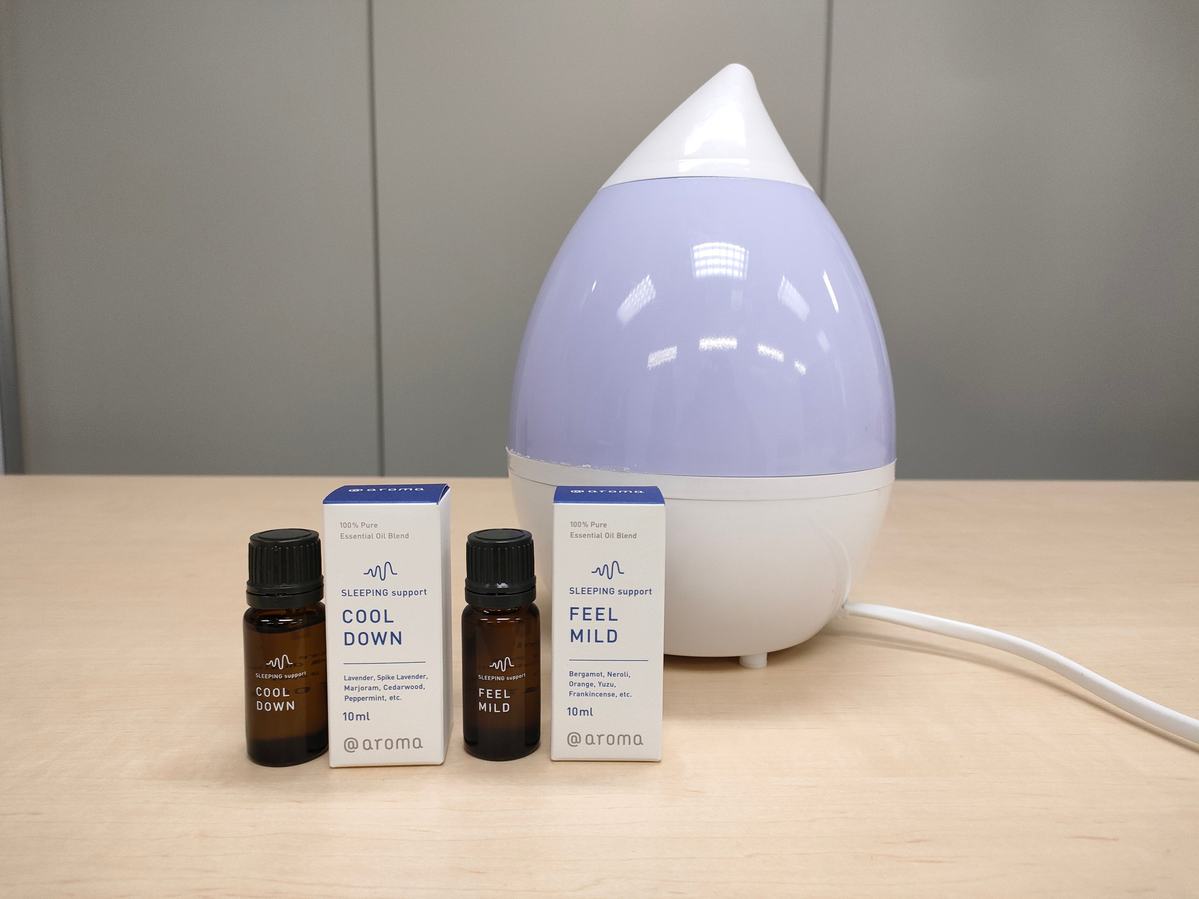 パワーナップ会場の香り