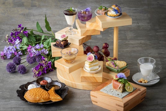 【ファンケル】「無花果(いちじく)とライラックのアフタヌーンティー」をファンケルのレストラン「創作料理 FANCL 令和本膳(東京銀座)」にて4月23日から販売開始 【ファンケル】「無花果(いちじく)とライラックのアフタヌーンティー」をファンケルのレストラン「創作料理 FANCL 令和本膳(東京銀座)」にて4月23日から販売開始