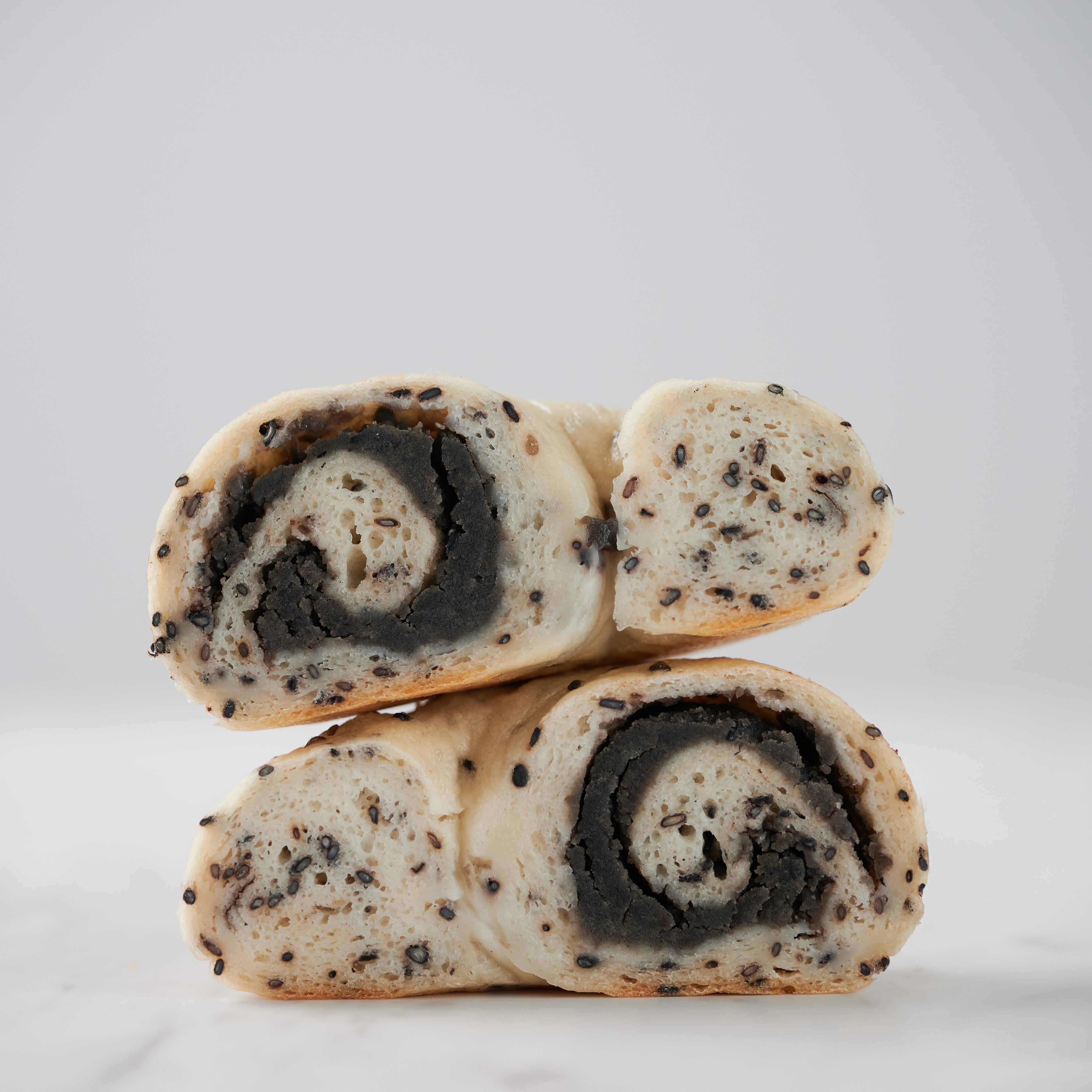 黒胡麻あんこ 断面