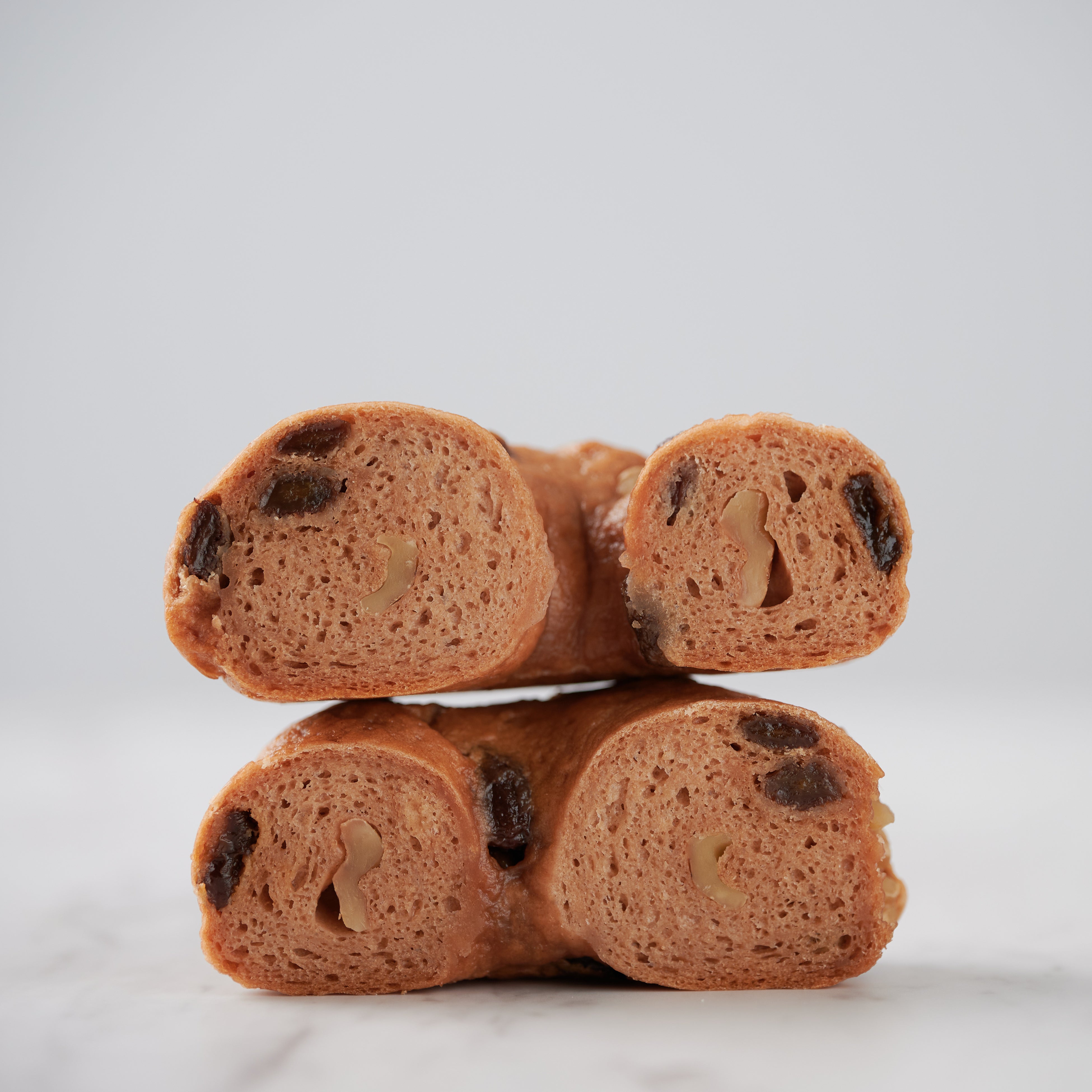 シナモンレーズンくるみ 断面