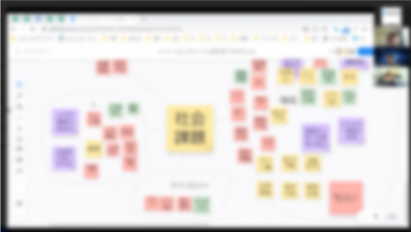 ＜グループでのワークショップの様子＞