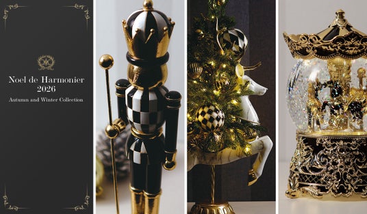 創業40周年、次の10年へ。クラシックを軸にモダンとヴィンテージが響き合う「Noel de Harmonier 2026 クリスマス新作展示会 vol.2」開催 創業40周年、次の10年へ。クラシックを軸にモダンとヴィンテージが響き合う「Noel de Harmonier 2026 クリスマス新作展示会 vol.2」開催