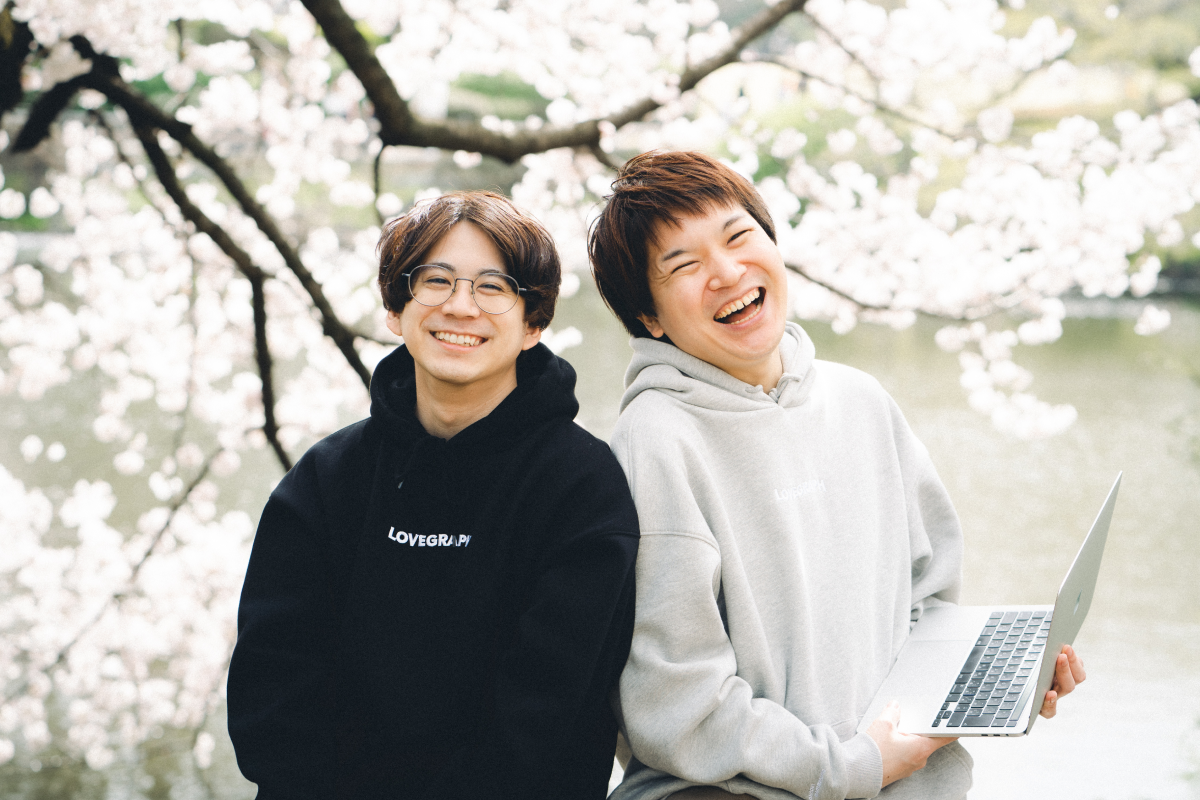 左：Co-CEO 駒下、右：CTO 横江