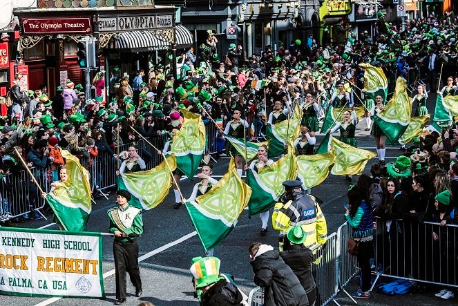 St. Patricks Festival 2019 Marching Bands ©Tourism Ireland