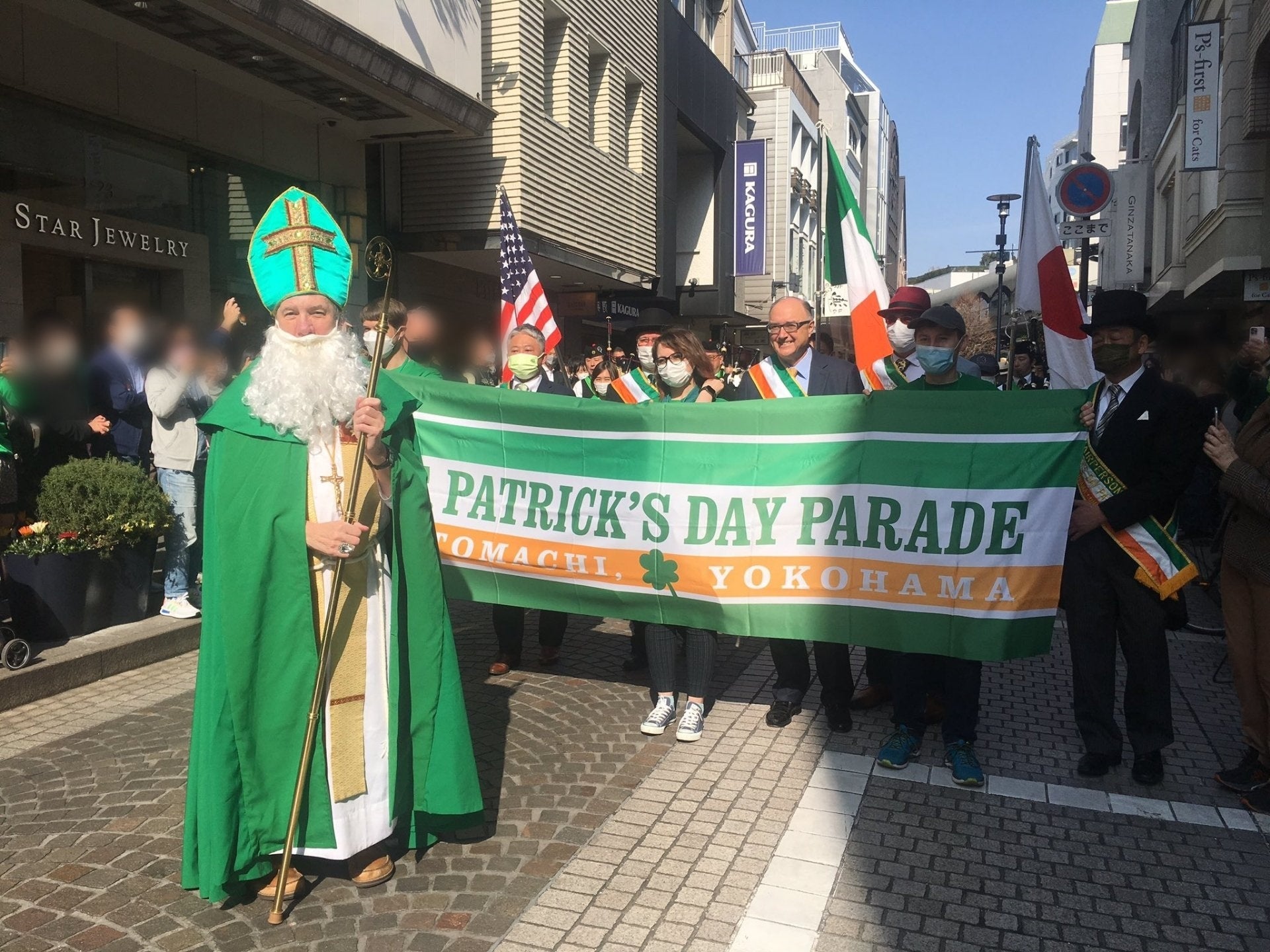 セントパトリックデーパレード横浜元町（2022年）