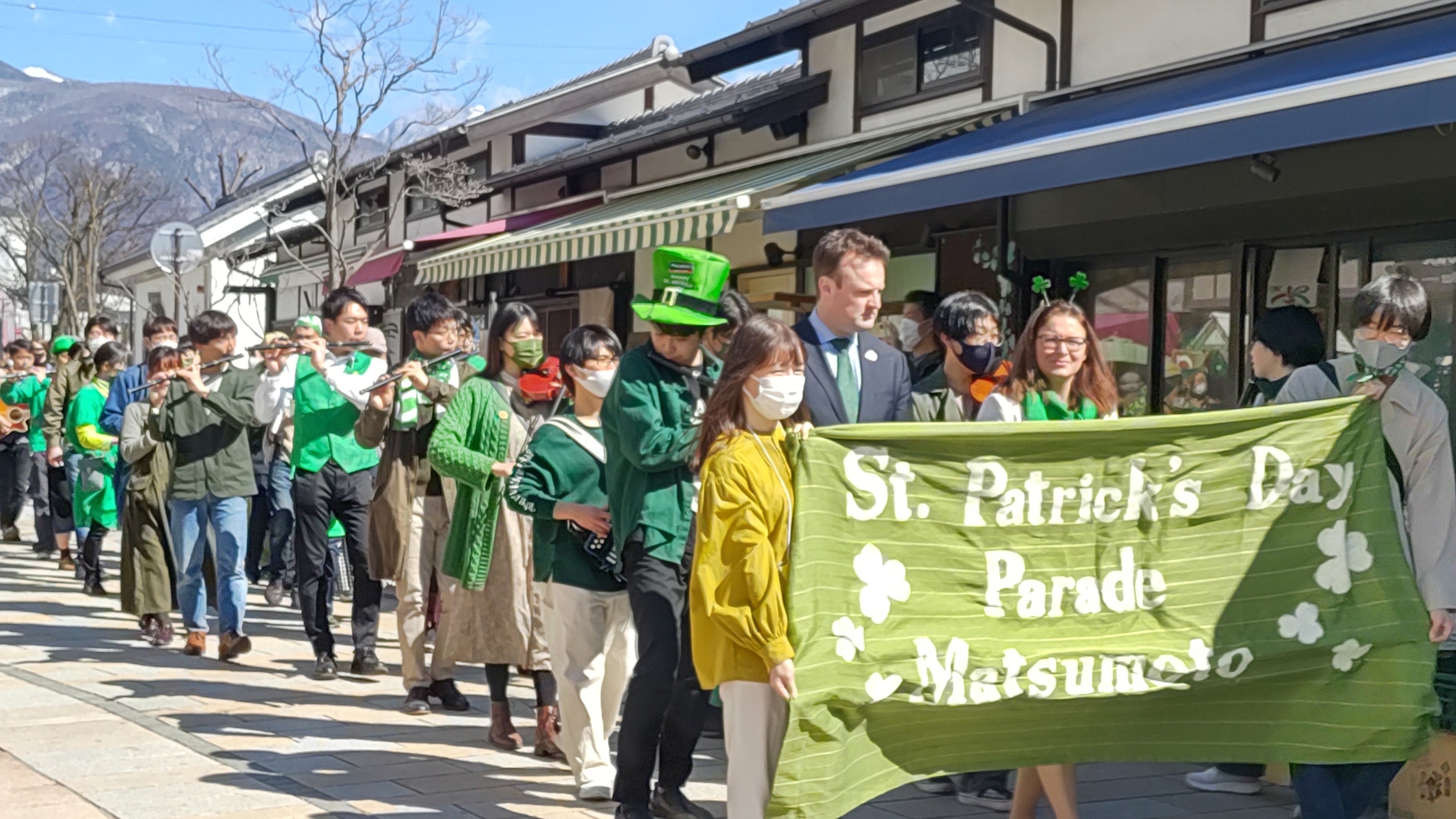 セントパトリックデーパレード松本（2023年）