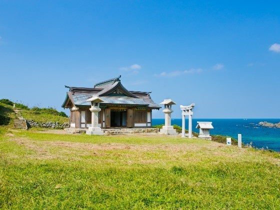 「宗像大社沖津宮遥拝所」（イメージ）