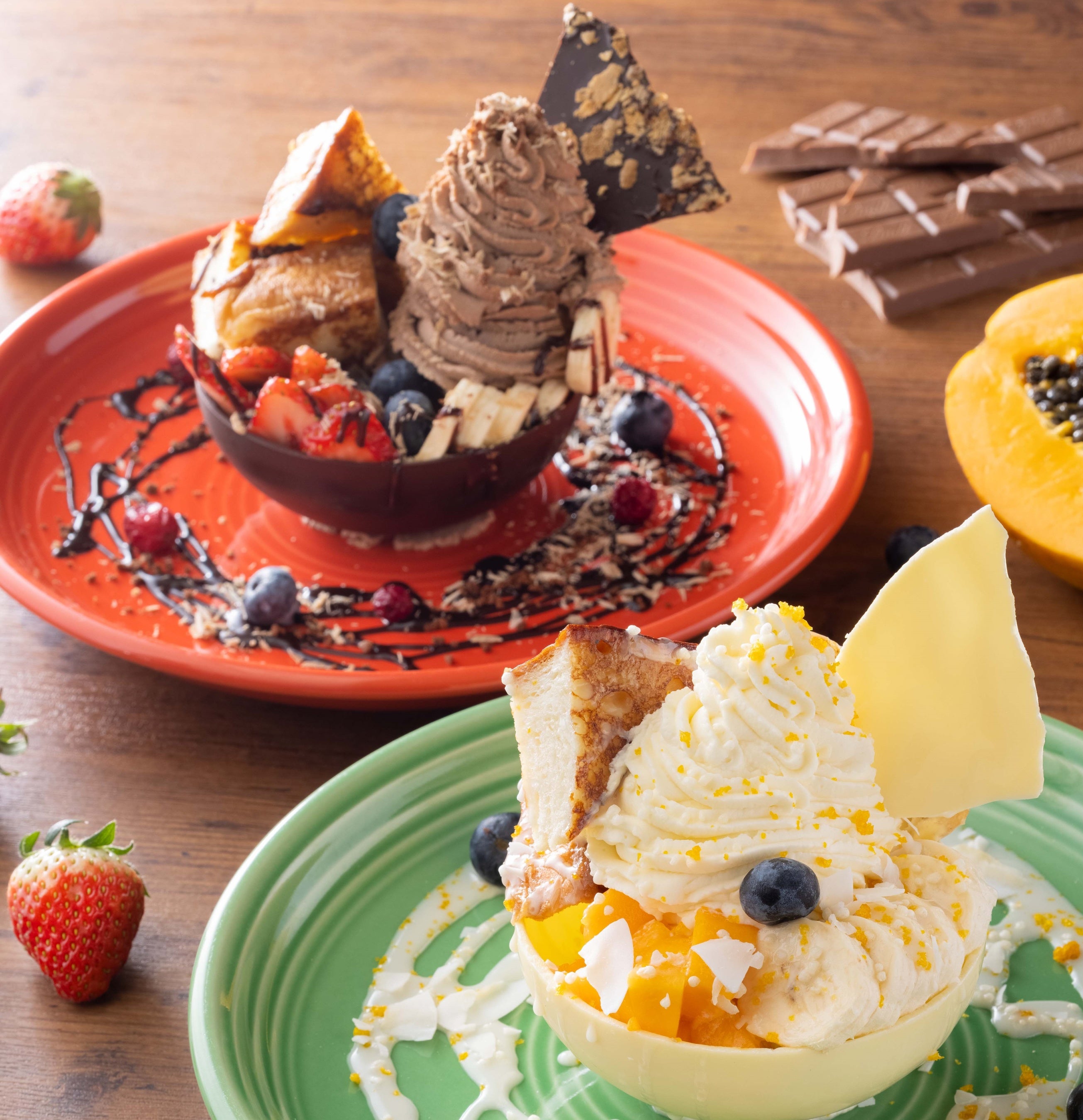 パフェ♪ 春の新作】みなとみらいのMMカフェから初のパフェが誕生！苺