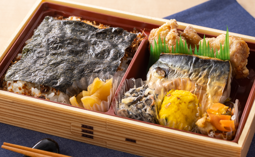 大戸屋の海苔弁当(税込980円)