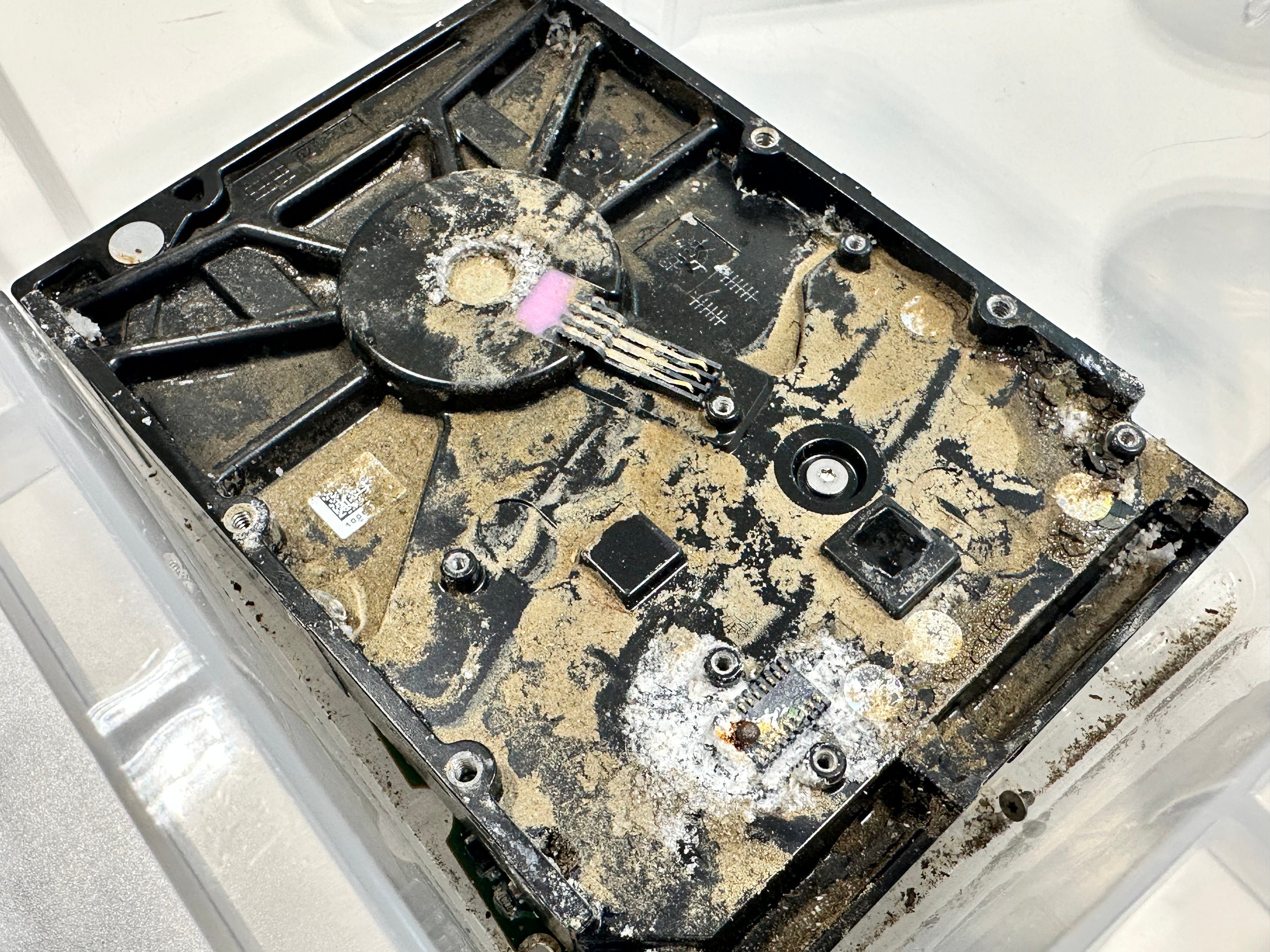 津波に流された外付けHDD