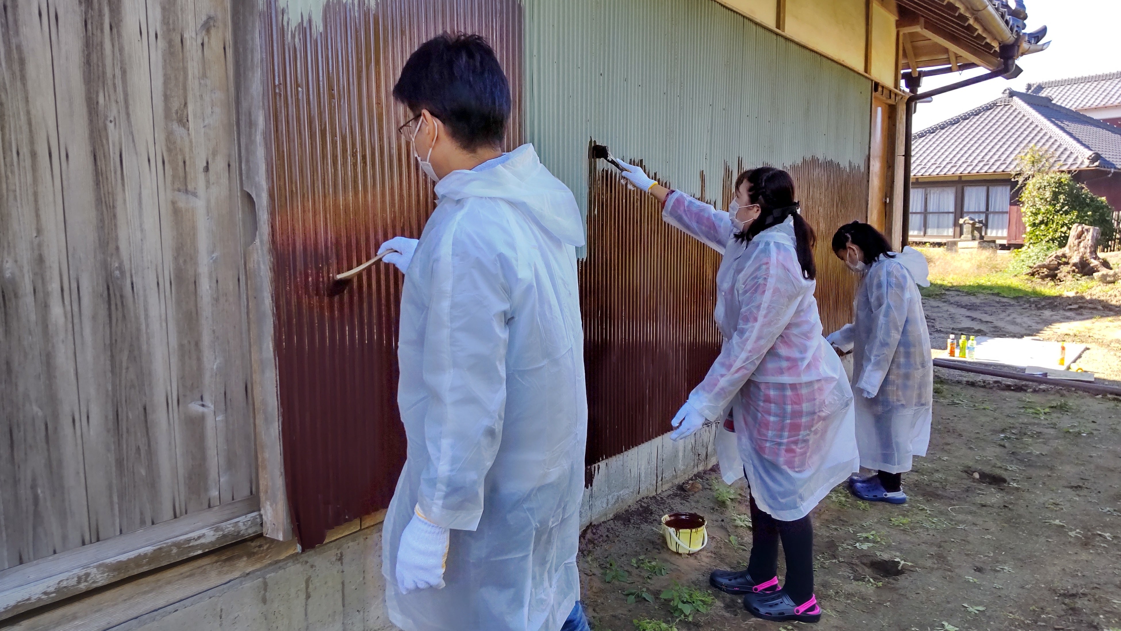 リノベーション作業時の様子