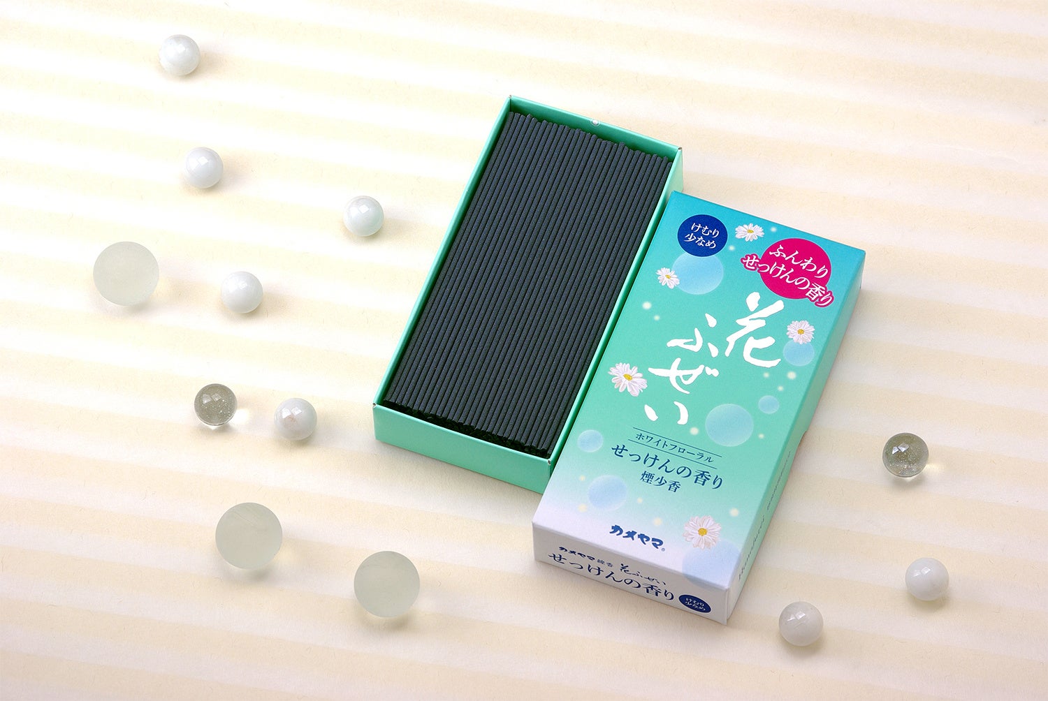 ふんわりやさしく香るせっけんの香り