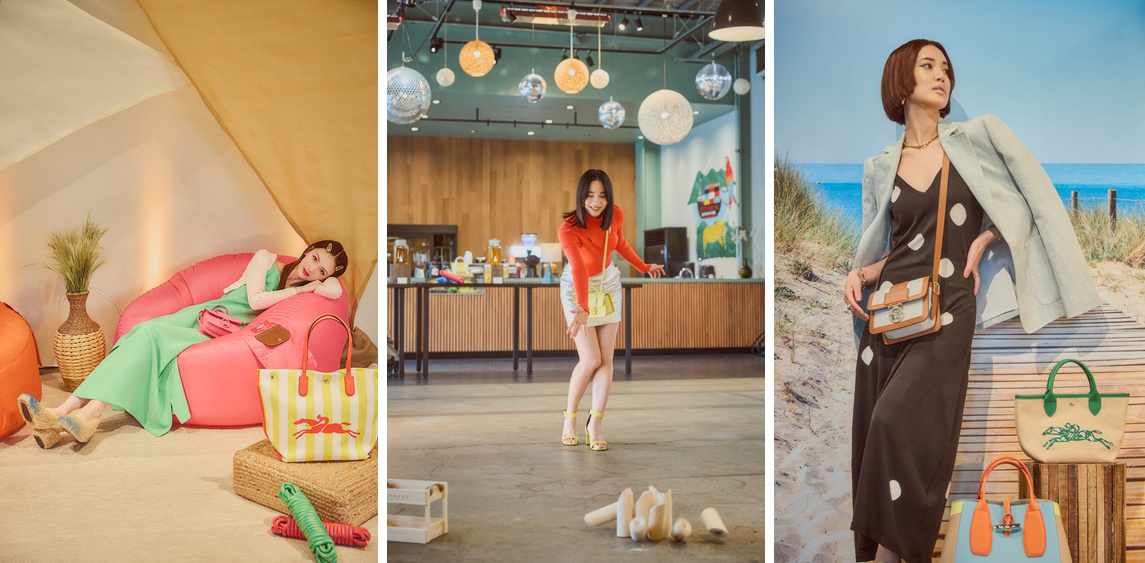 ロンシャンの最新「ボックス-トロット」を相棒に 鈴木えみさん、のん