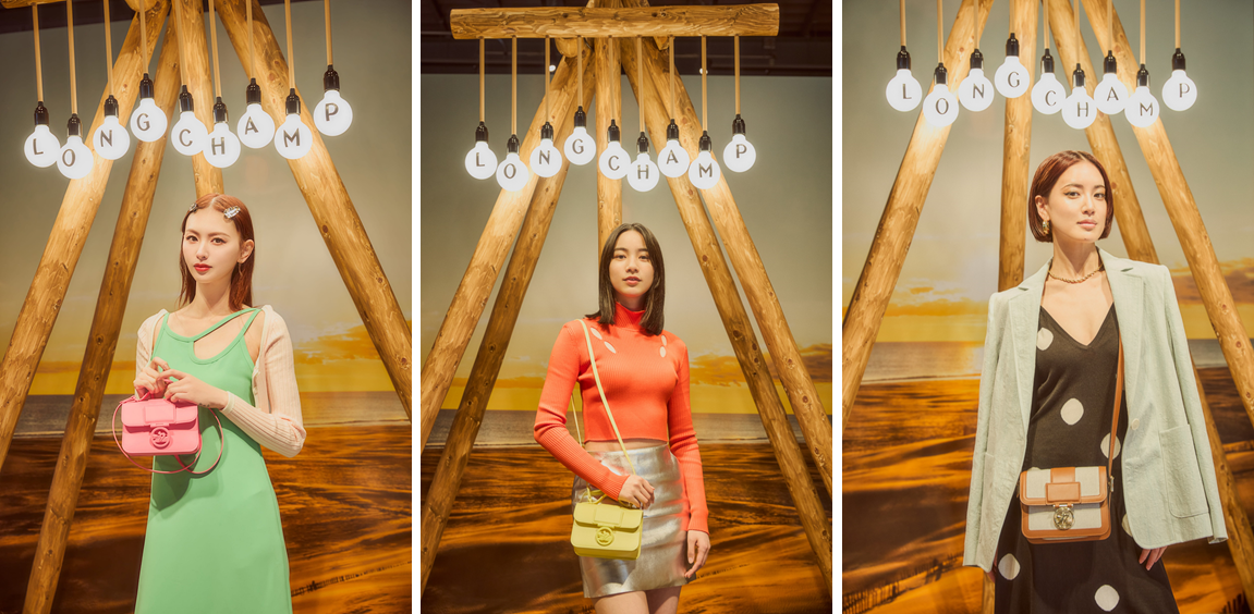 ロンシャンの最新「ボックス-トロット」を相棒に 鈴木えみさん、のん