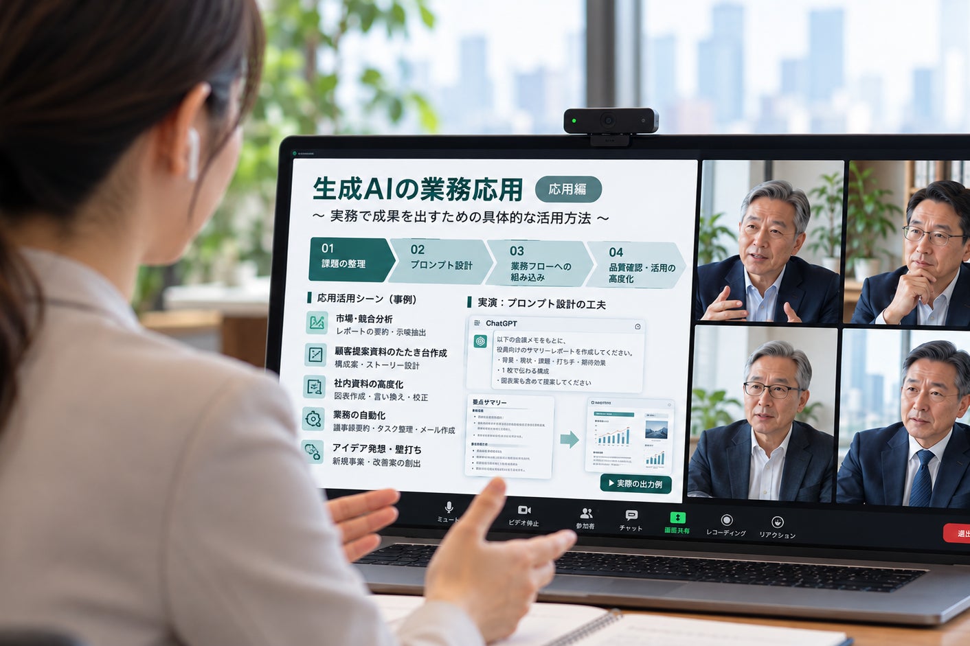 入社前|アプリケーションの講習のイメージ