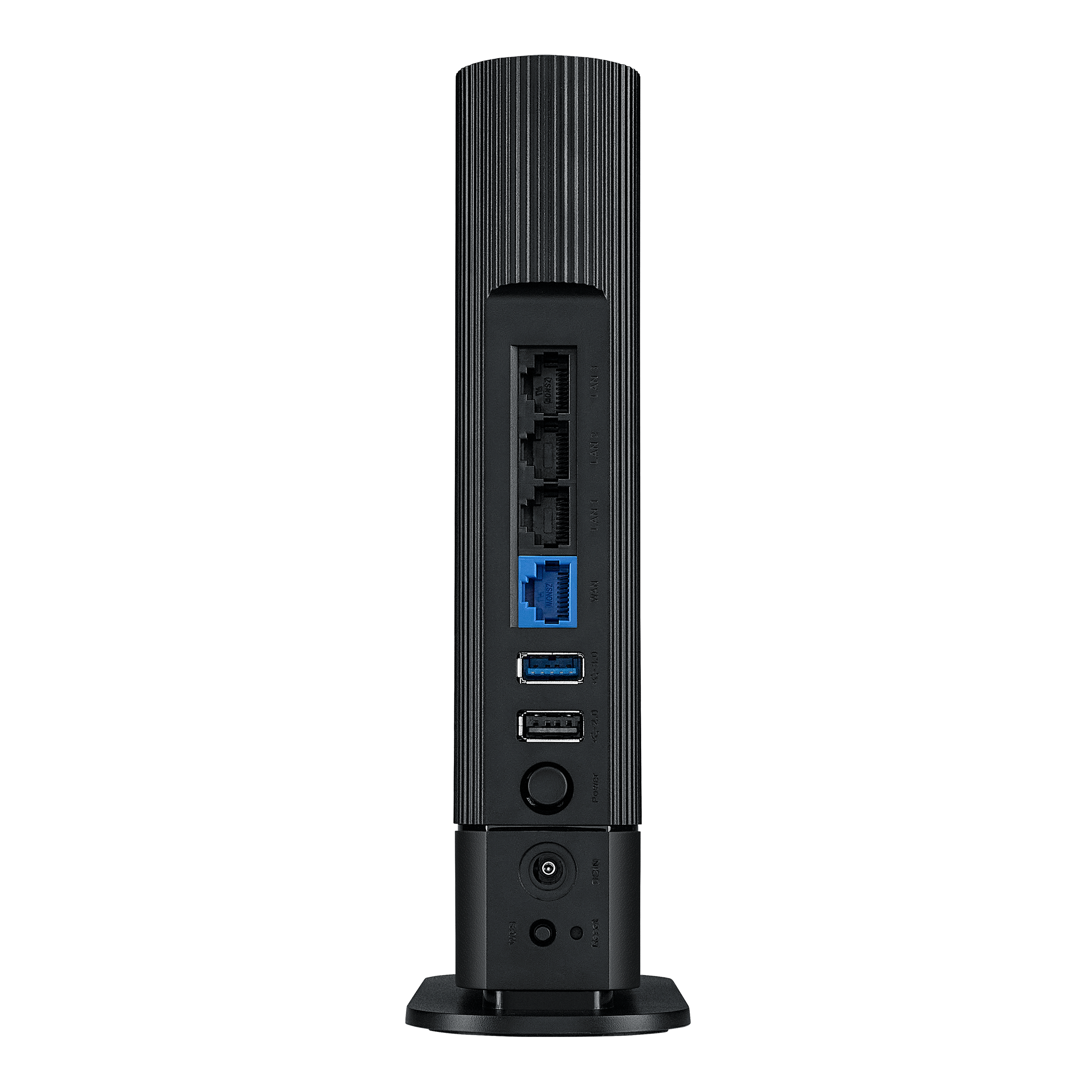 縦置き・壁掛け両対応でインテリアになじむアンテナ内蔵型