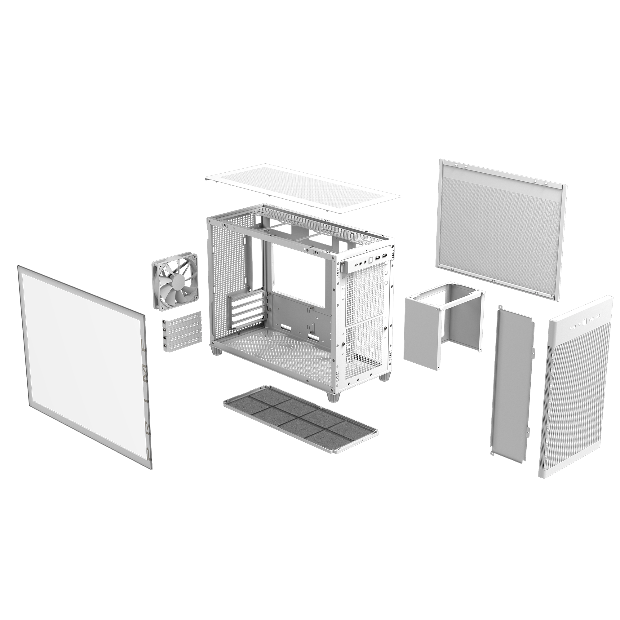 ASUSのPRIMEシリーズよりサイドパネルに強化ガラスを採用し