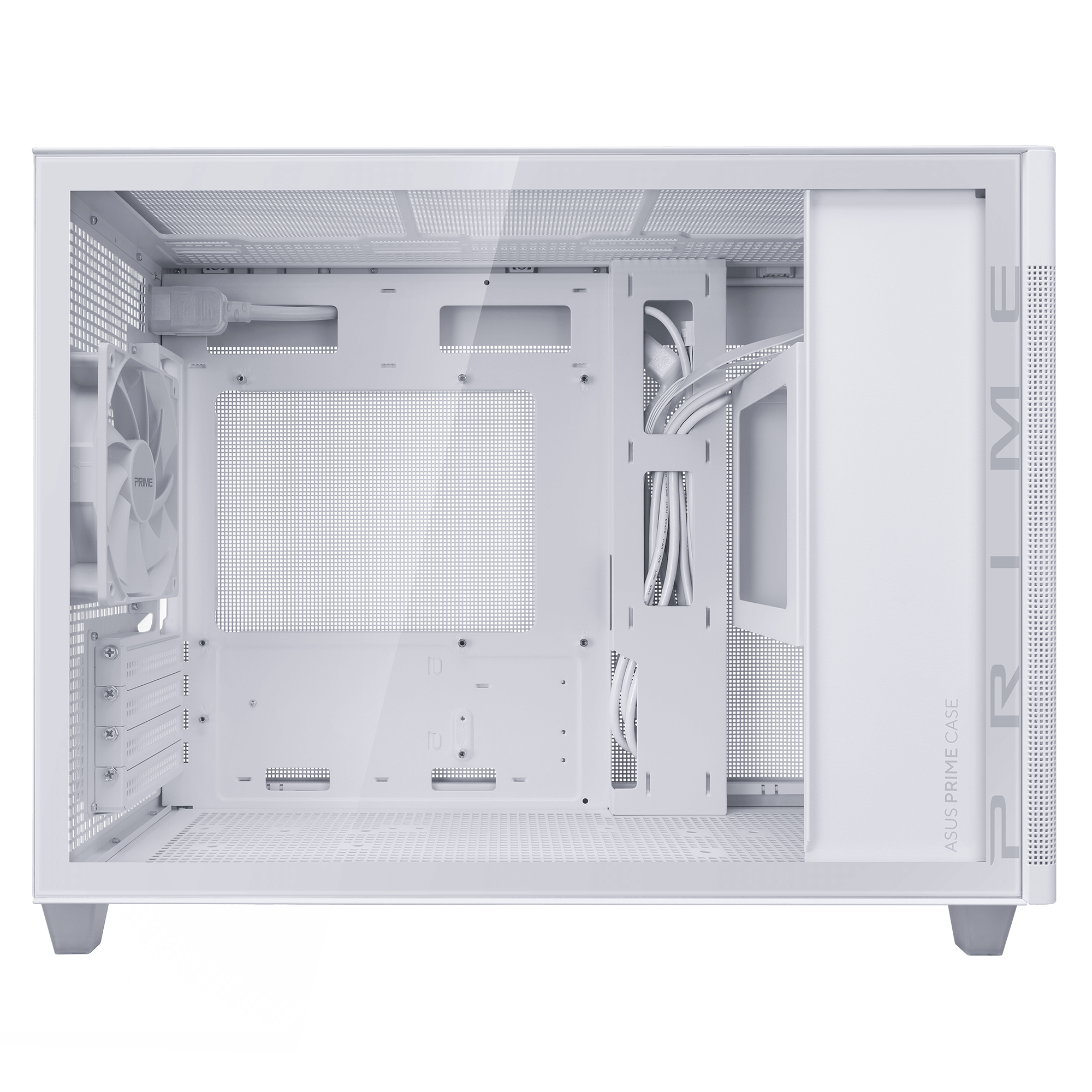 ASUS Prime AP201 サイド強化ガラスMicroATX Case 【公式通販】