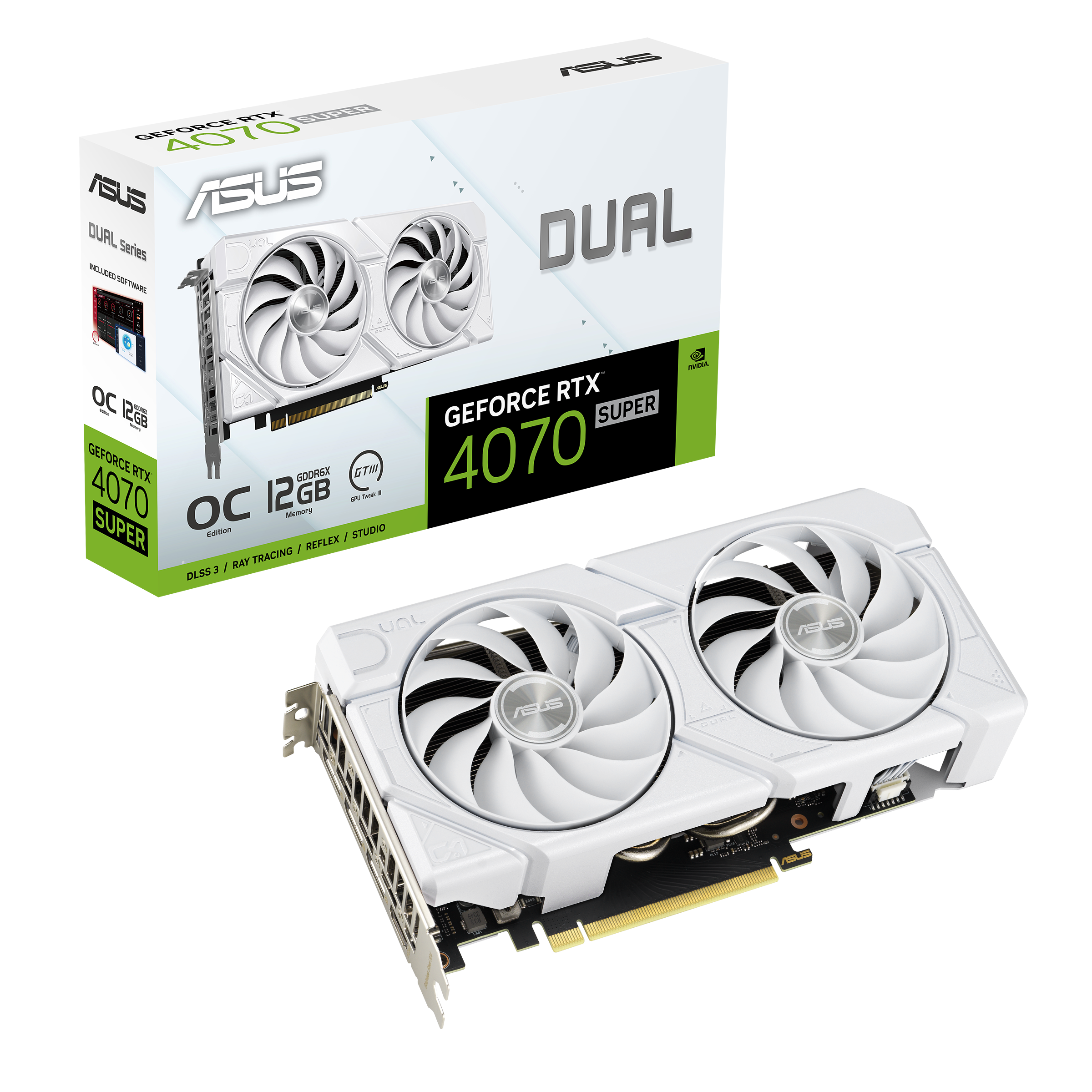 ASUSのDual EVOシリーズよりNVIDIA® GeForce RTX™ 4070 SUPER 搭載の