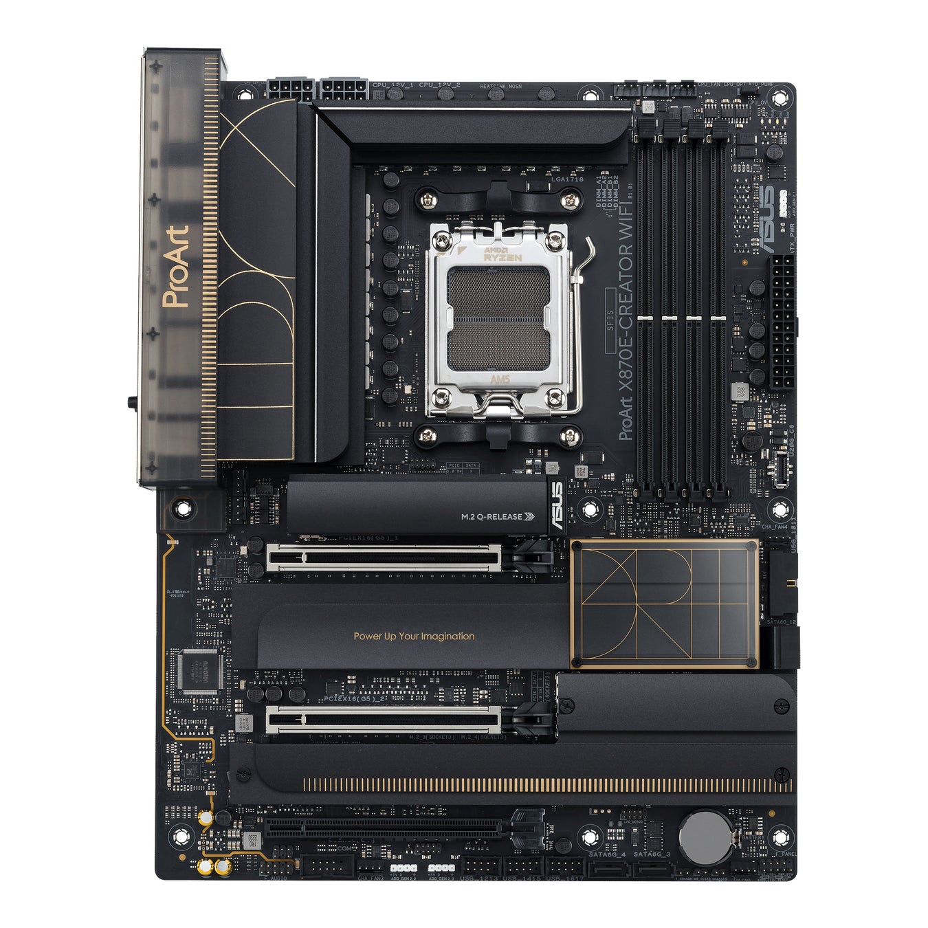 ASUS AMD Socket AM5 対応 X870E 搭載 ATX AMD AM5 ソケット対応のX870シリーズマザーボード、7製品を発表