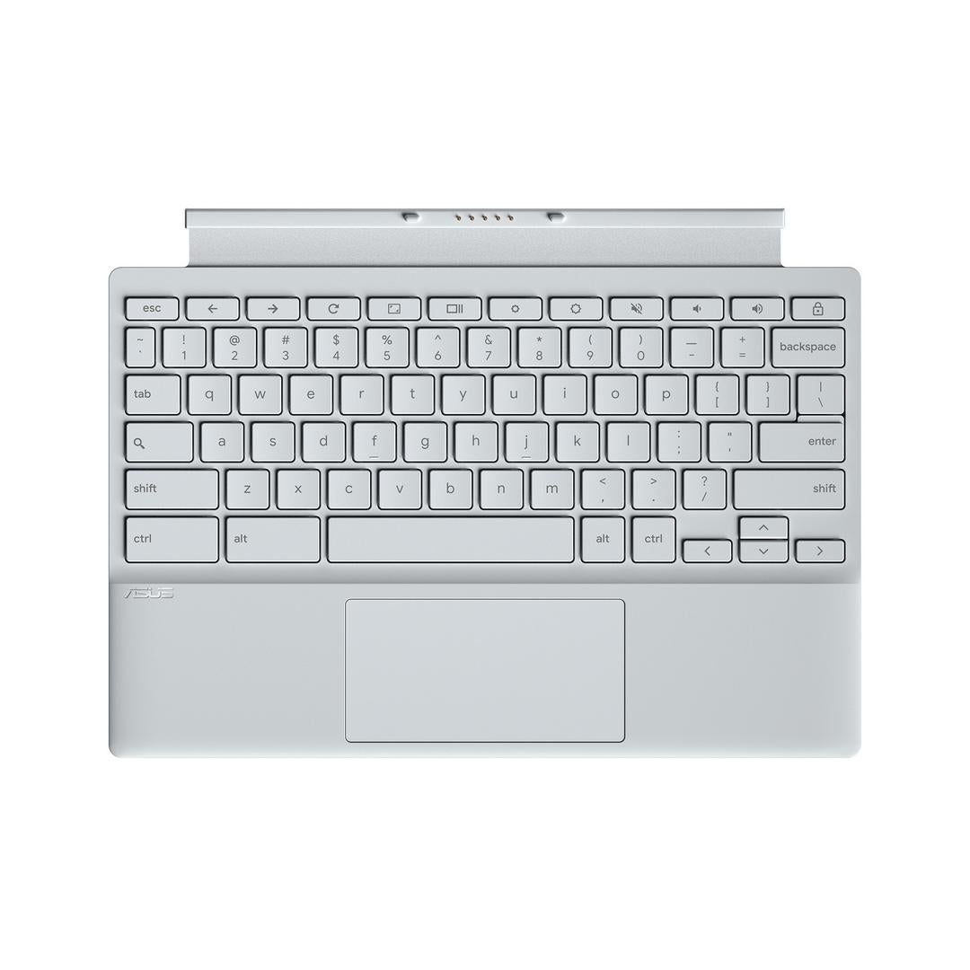 ASUS Chromebook 本体 ホワイト 日本語配列 ASUS JAPAN、タブレットとしても使用できるLTE対応 Chromebook