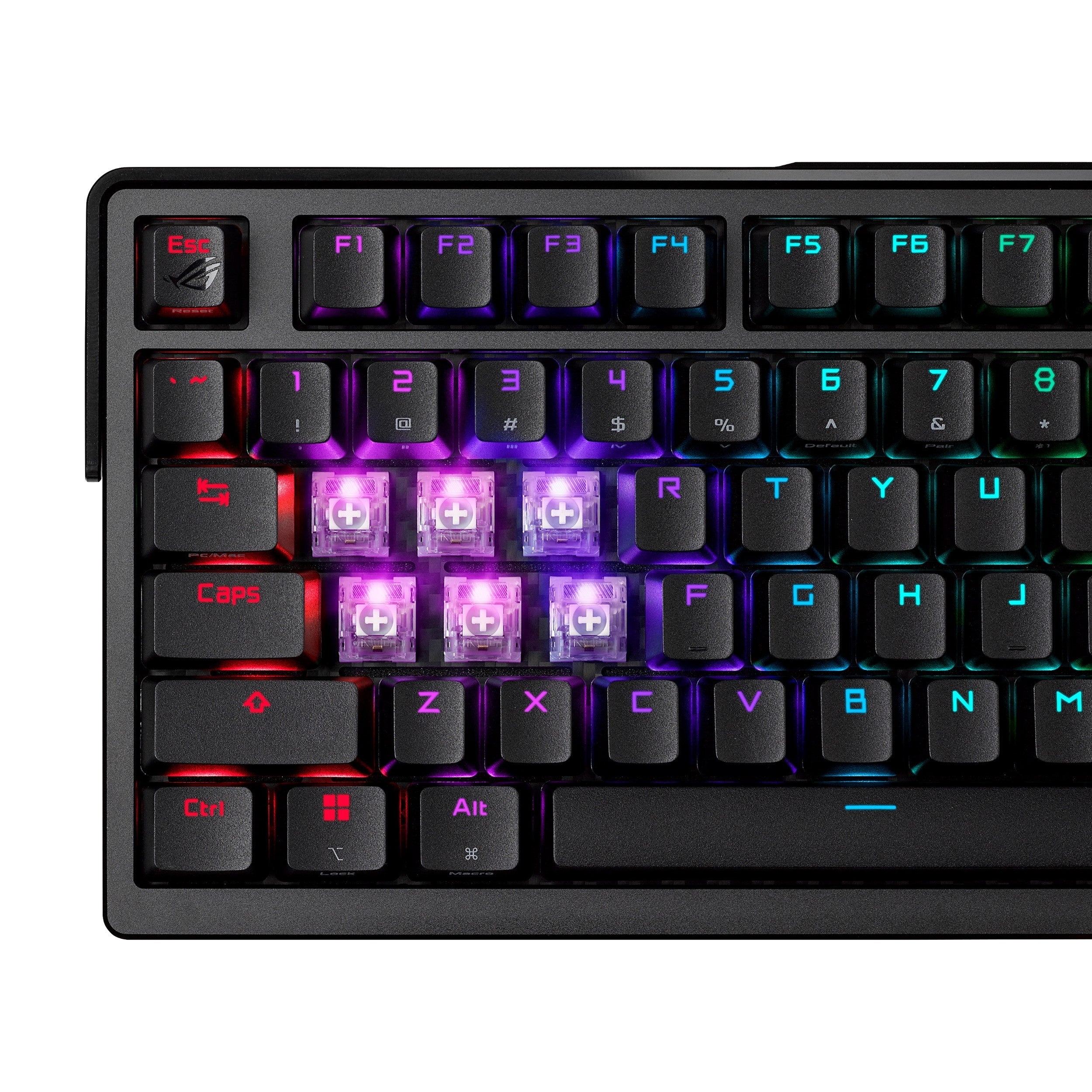 高性能メカニカルスイッチ、カスタマイズ可能なRGBライティング