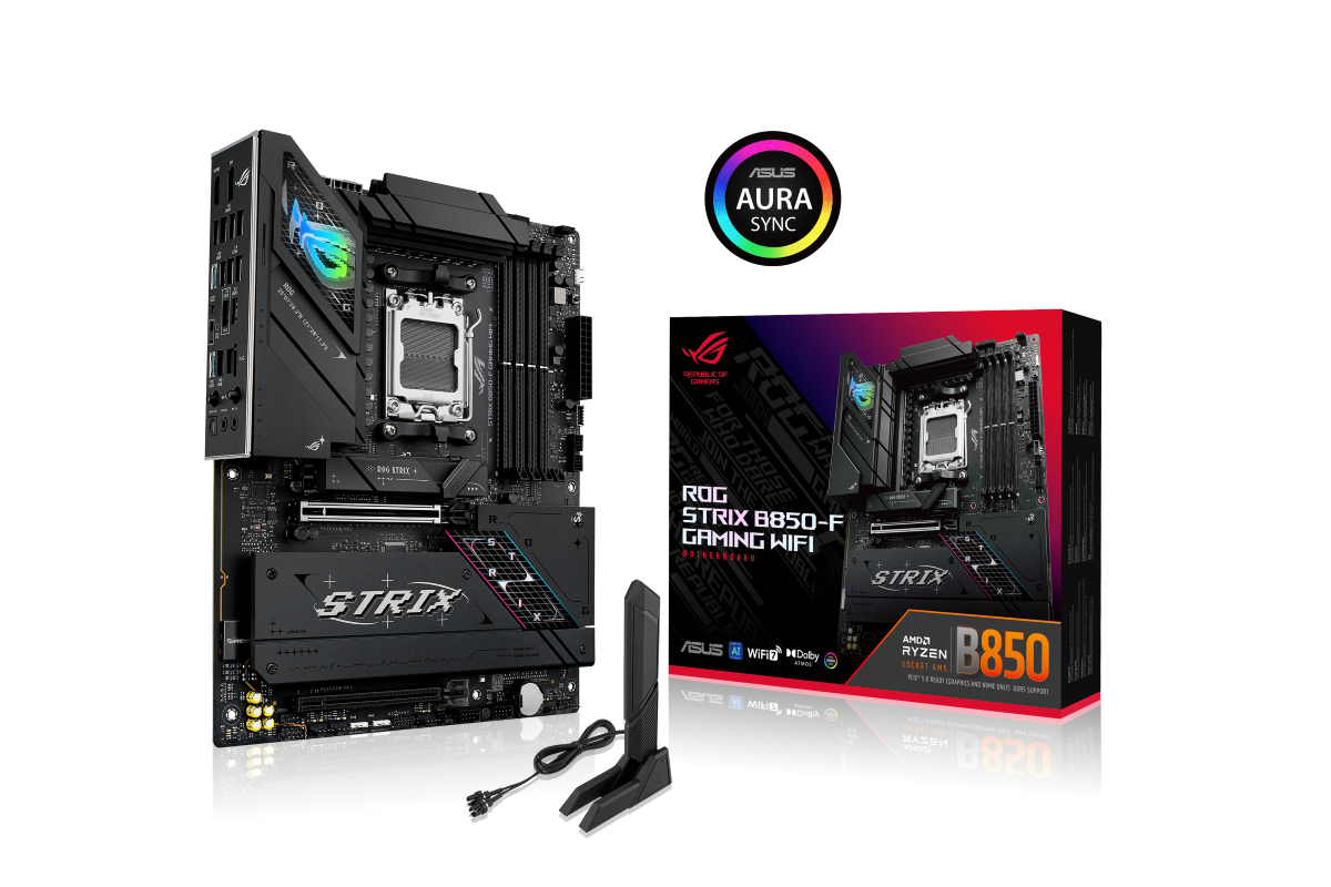 マザーボード ASUS ROG STRIX B850-F GAMING WIFI ROG STRIX B850-F GAMING WIFI | ROG Strix | Gaming Motherboards