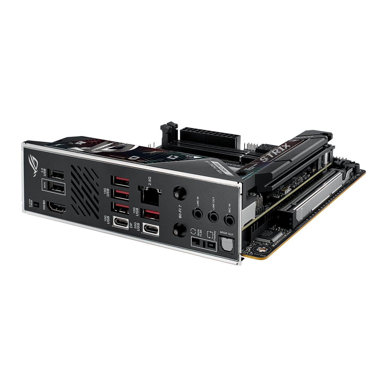 ASUS AMD AM5 AMD B850 Mini-ITX マザーボード ASUS 最新のAMD B850チップセット、WiFi 7、PCIe 5.0をMini-ITX