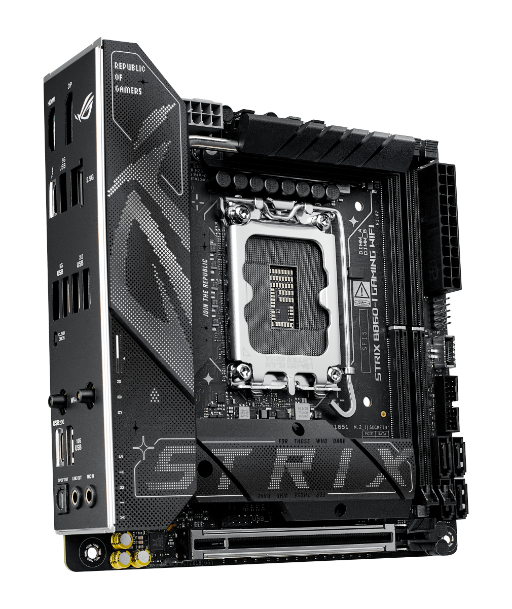 最新のIntel LGA1851対応B860チップセット、WiFi 7、PCIe 5.0