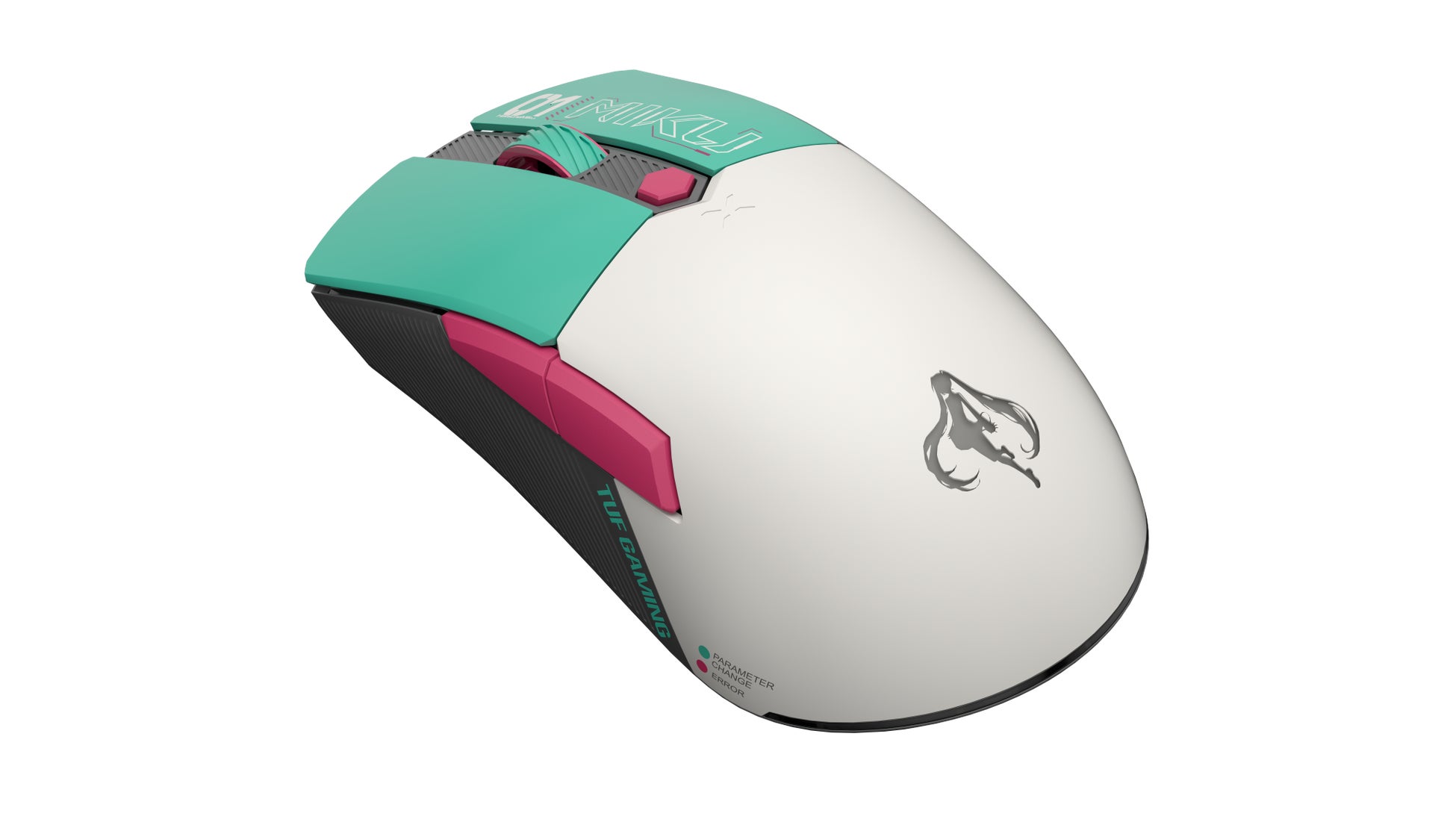 新品 TUF Gaming x 初音ミクエディション/ASUSゲーミングマウス ASUS、TUF Gaming × 初音ミク ゲーミングデバイスの