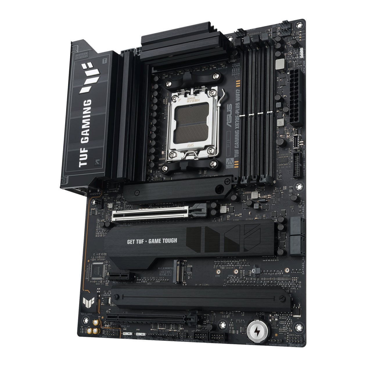 ASUSから、ゲーミングシリーズTUF GAMINGより、AMD X870Eチップセット ASUSから、ゲーミングシリーズTUF GAMINGより、AMD X870Eチップセット