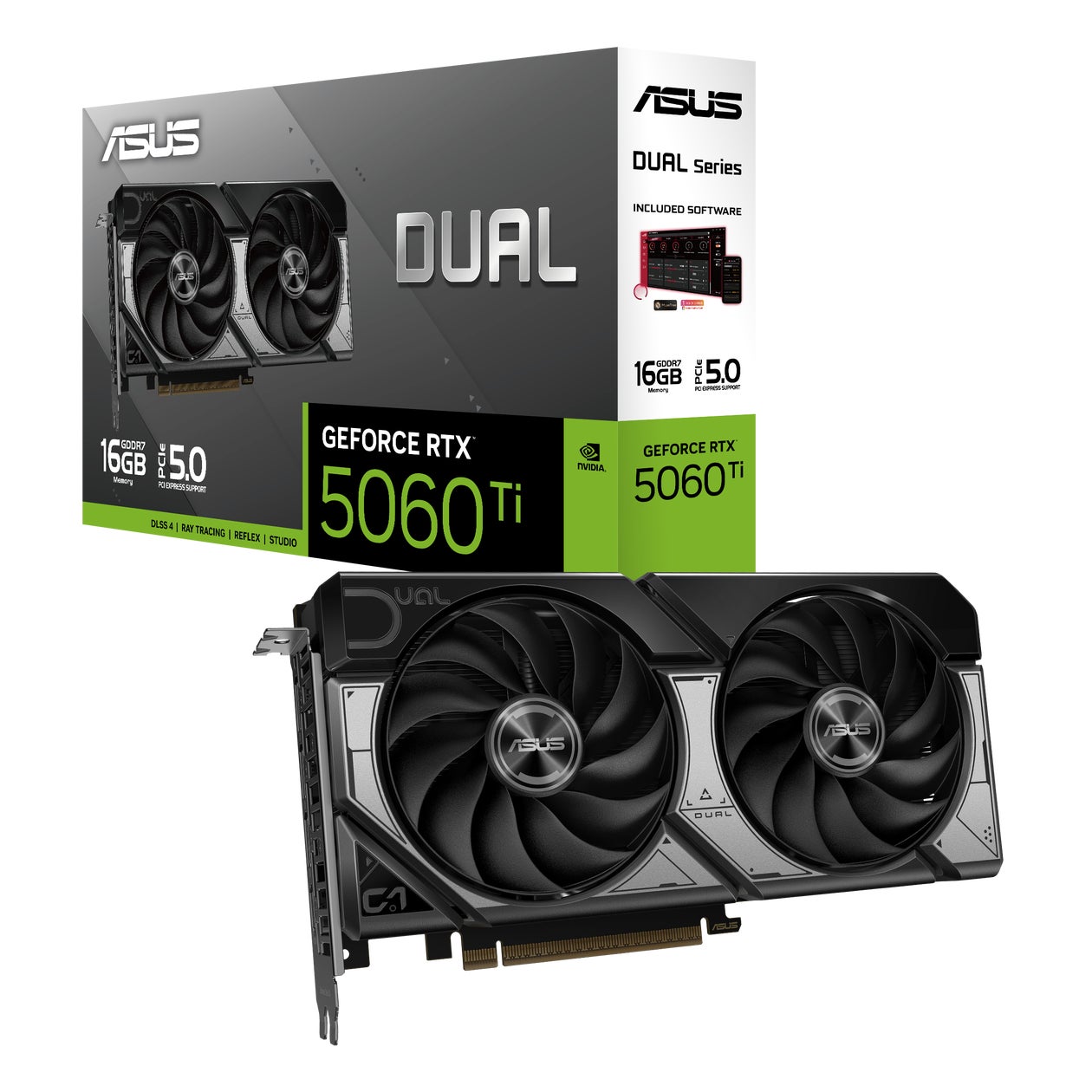 限定モデル】ASUS、NVIDIA® GeForce RTX™ 5060 Ti 16GBを搭載した 限定モデル】ASUS、NVIDIA® GeForce RTX™ 5060 Ti 16GBを搭載した