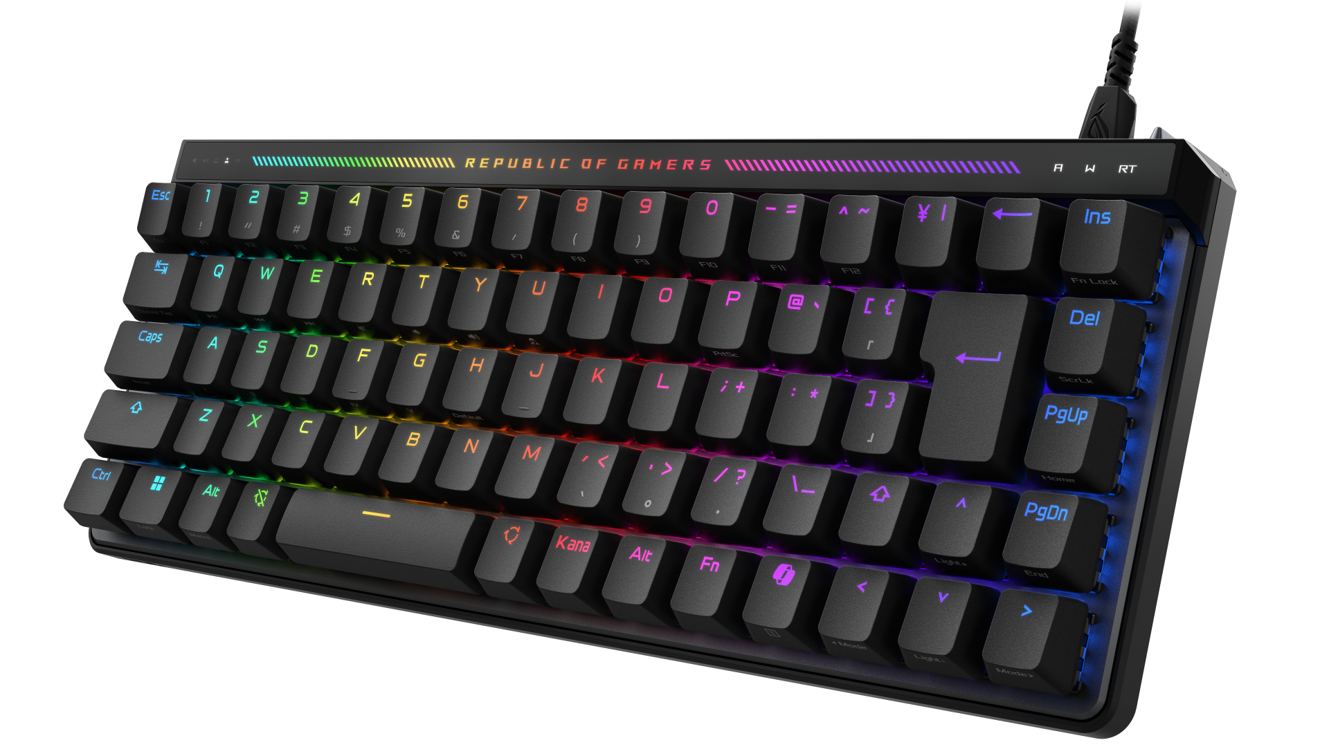 Republic of Gamersより、日本語配列のROG HFX 磁気スイッチ採用し