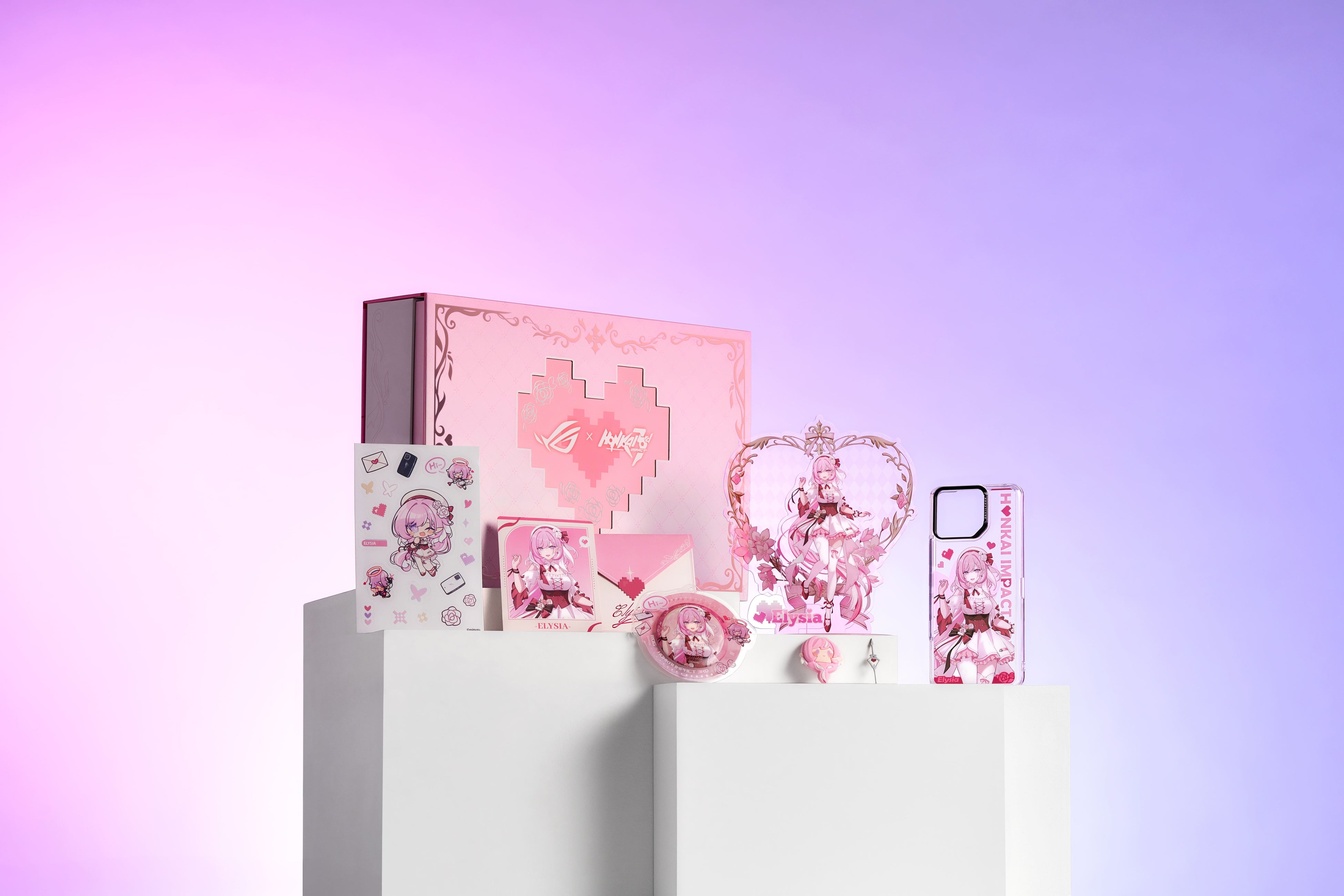 崩壊3rd 秋葉原 特典 ステッカー カード クリアカード エリシア 3枚