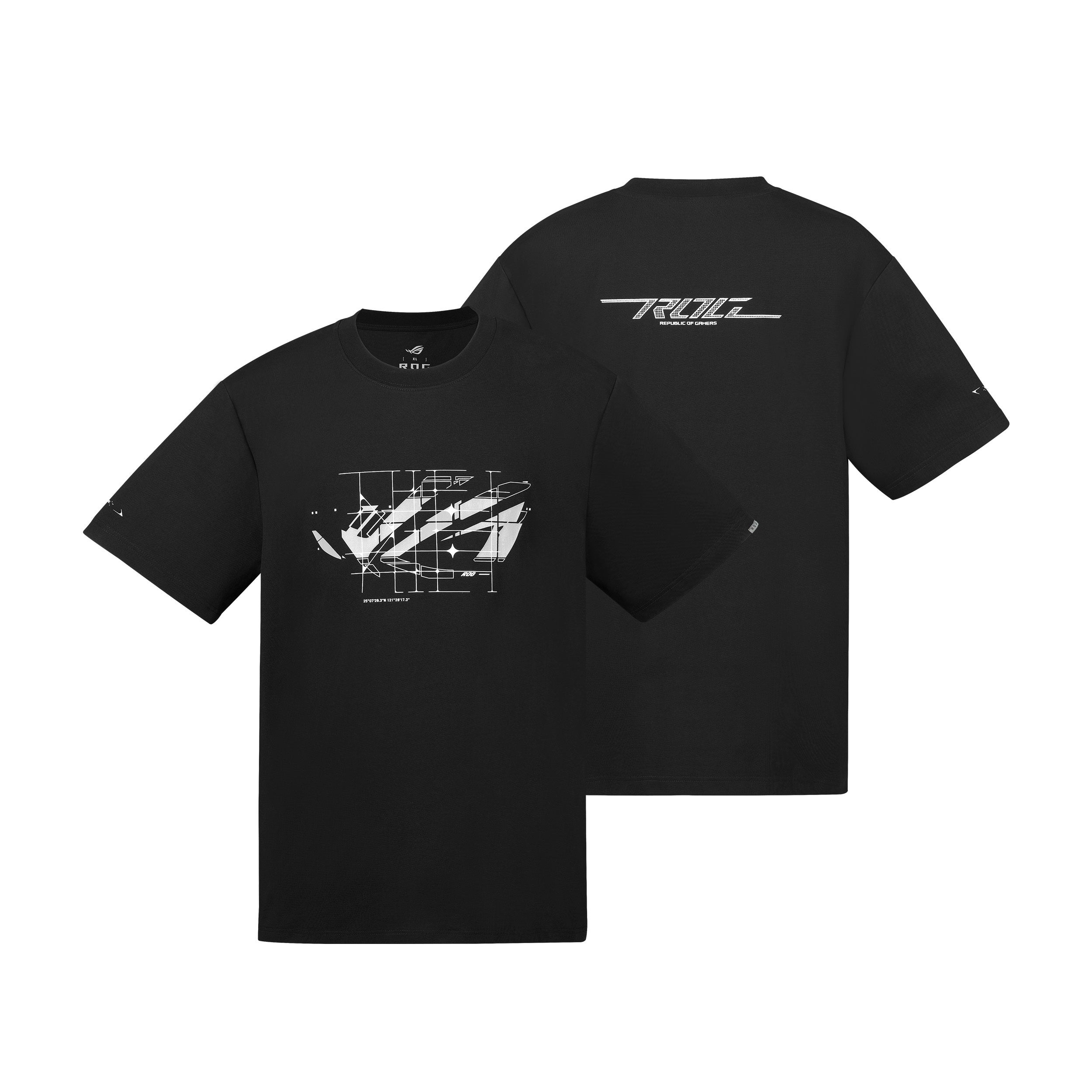 ROGブランドより、反射素材ロゴを配したTシャツ「ROG Parse T-shirt