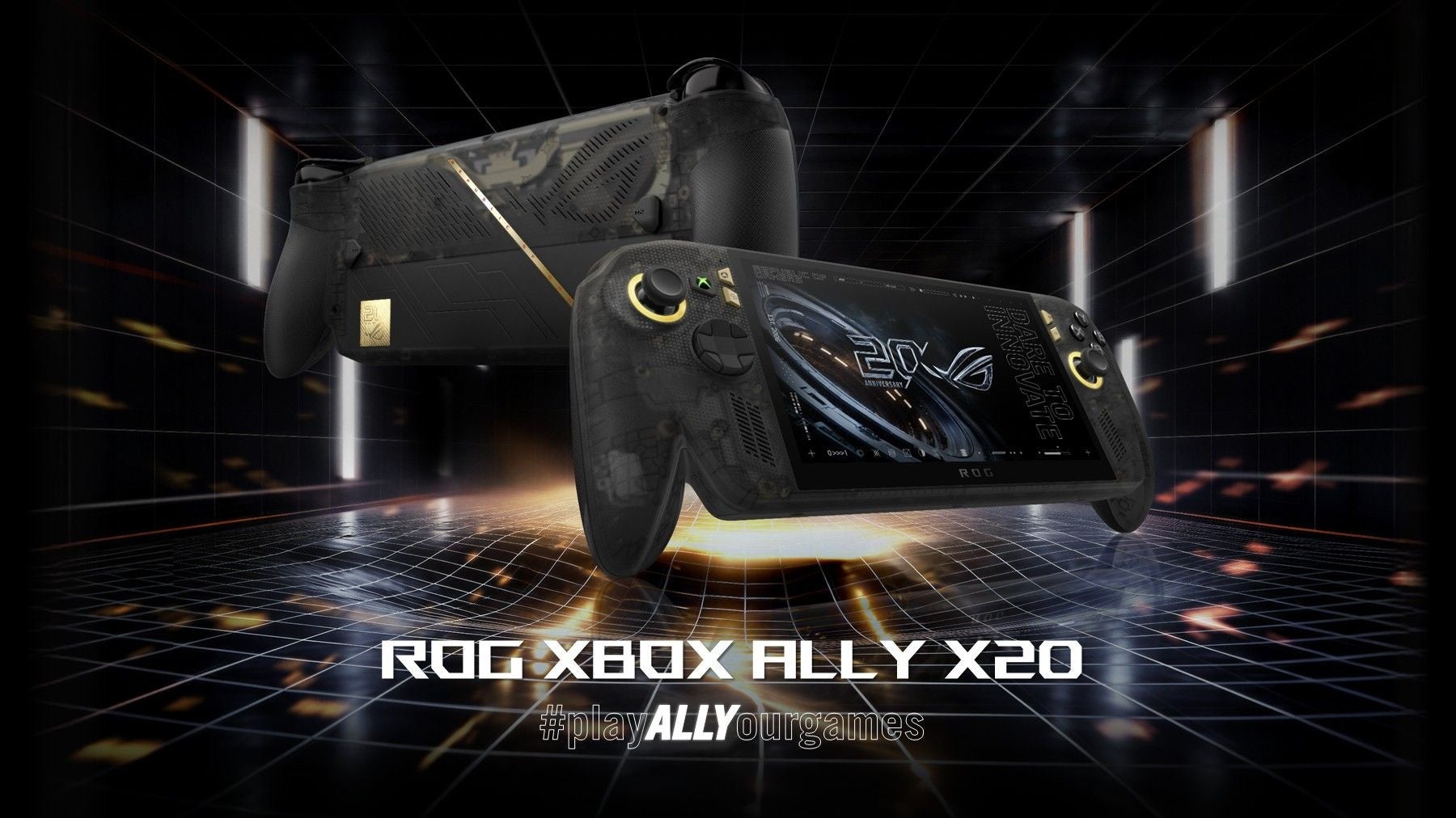 ROG20周年!最強CPU搭載「Ally X20」日本発売決定!ARグラス付も ROG20周年!最強CPU搭載「Ally X20」日本発売決定!ARグラス付も
