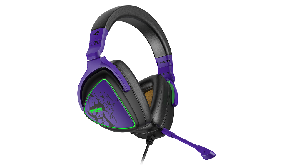 ROG Delta S EVA Edition ゲーミングヘッドセット（右）