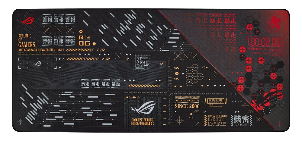 ASUS のゲーミングブランドRepublic of Gamersとエヴァンゲリオン ASUS のゲーミングブランドRepublic of Gamersとエヴァンゲリオン