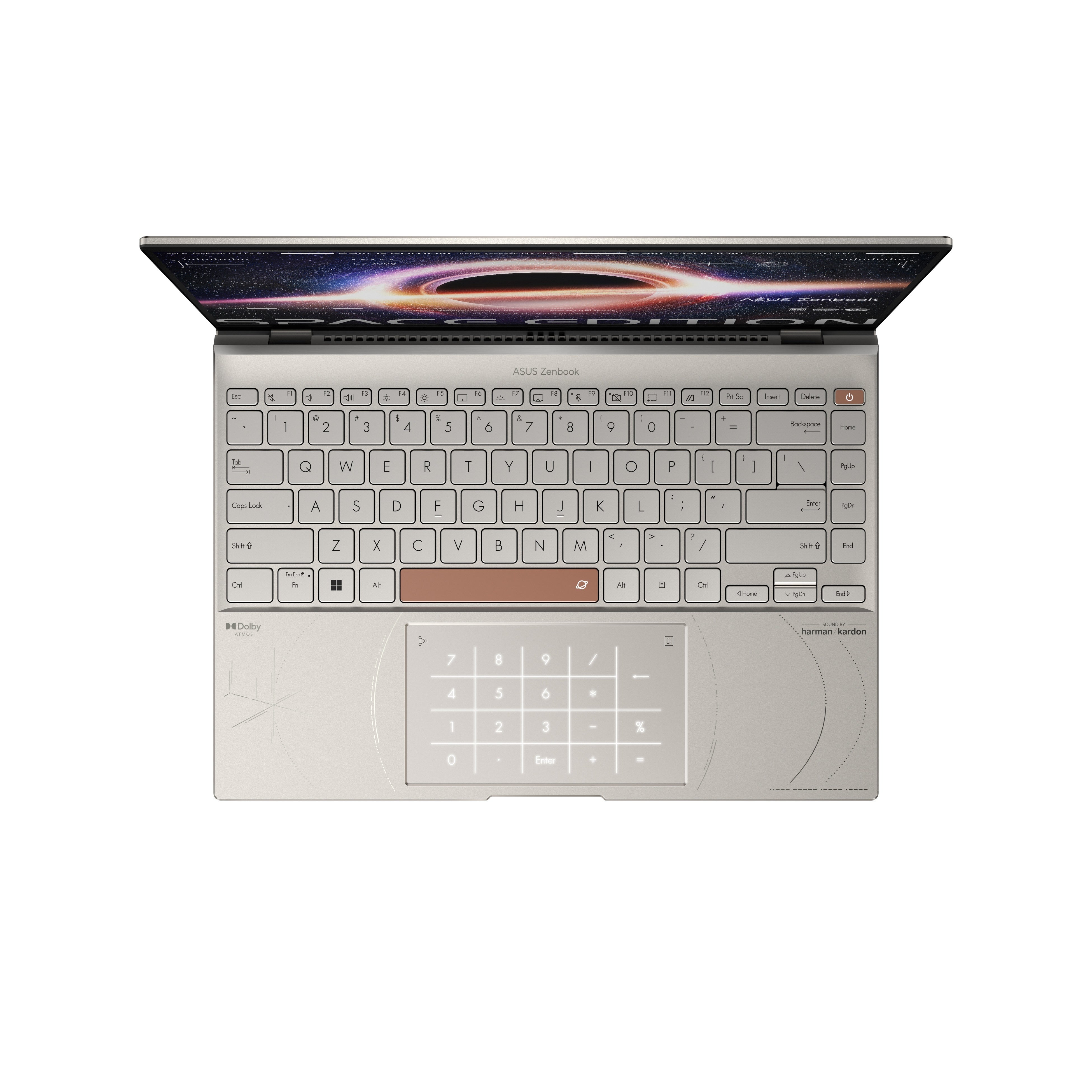 ASUSの宇宙への挑戦を記念したスペシャル仕様の14型ノート