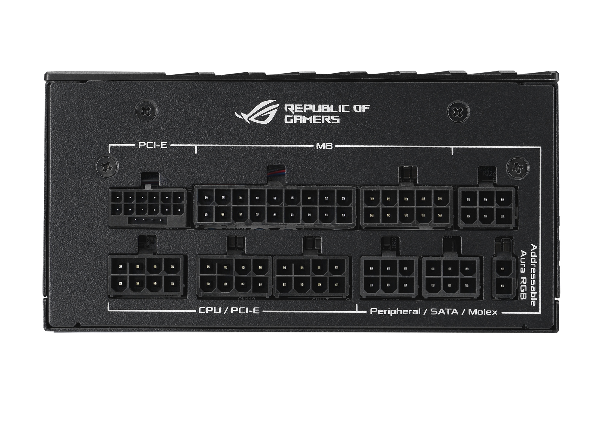 ROG SFX-L 750W 電源ユニット ASUSのゲーミングブランドのRepublic Of Gamersより、冷却に優れ